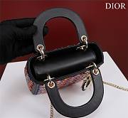 Dior Mesh embroided colorfull mini bag - 4