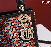 Dior Mesh embroided colorfull mini bag - 2