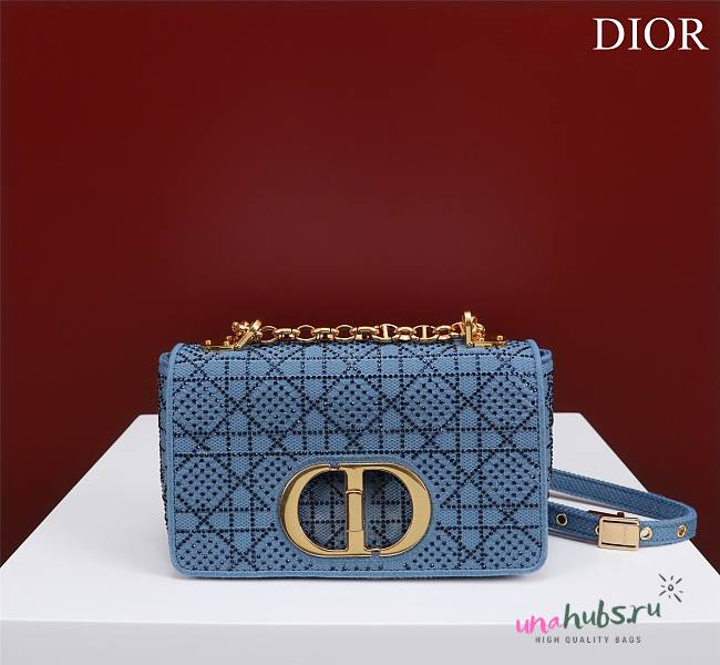 Dior Caro denim bag - 1