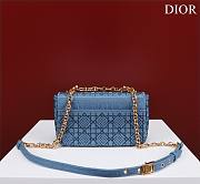 Dior Caro denim bag - 4