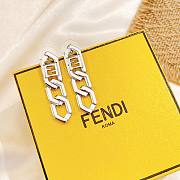 Fendi silver earings  - 1