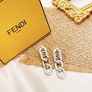 Fendi silver earings  - 3
