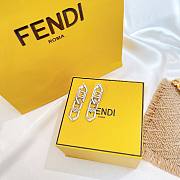 Fendi silver earings  - 5