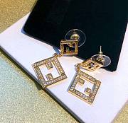 Fendi gold long earings  - 6