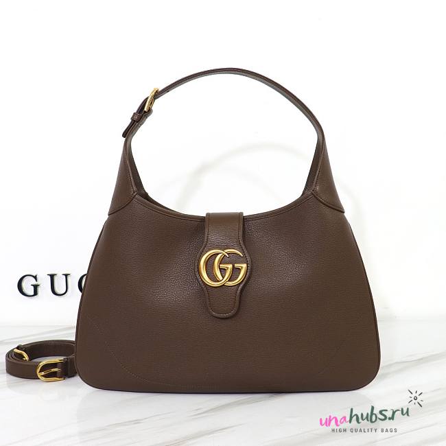 Gucci Aphrodite medium brown shoulder bag - 1