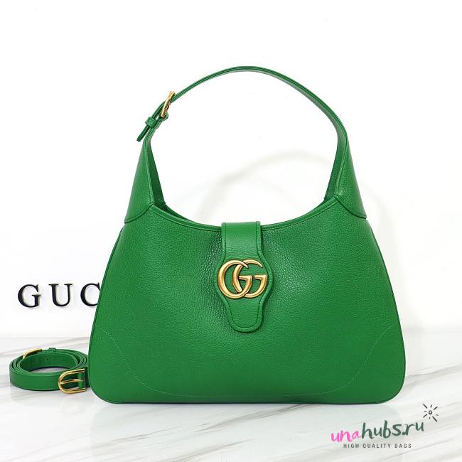 Gucci Aphrodite medium green shoulder bag - 1