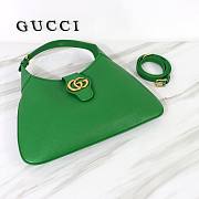 Gucci Aphrodite medium green shoulder bag - 4