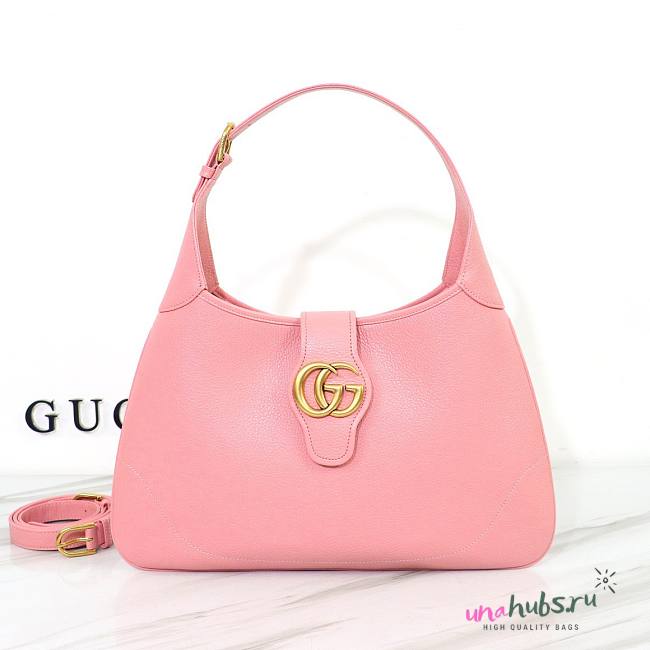 Gucci Aphrodite medium pink shoulder bag - 1