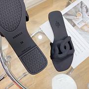 Hermes Aloha black sandals - 2