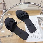 Hermes Aloha black sandals - 3