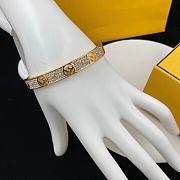 Fendi gold bracelet - 5