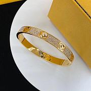 Fendi gold bracelet - 4