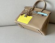 Hermes Birkin Swift Yellow Pocket 30 Bag - 6