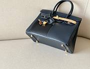 Hermes Birkin Swift Black Pocket 30 Bag - 5