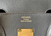 Hermes Birkin Swift Black Pocket 30 Bag - 3