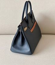 Hermes Birkin Swift Black Pocket 30 Bag - 2