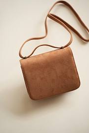 Hermes Constance Brown Suede Leather 19cm Bag - 2