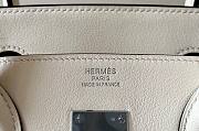 Hermes Birkin Swift White Pocket 30 Bag - 5