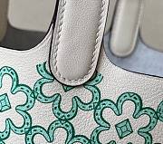 Hermes Picotin Lock 14 Lucky Daisy Green Bag - 5