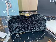 Chanel 21A Jewel Chain Black Velvet Bag - 6