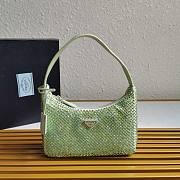 Re-Edition 2000 Nylon Mini Green Bag - 1