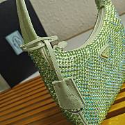 Re-Edition 2000 Nylon Mini Green Bag - 4