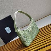 Re-Edition 2000 Nylon Mini Green Bag - 2