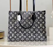 Louis Vuitton MM Onthego gray denim M59608 - 1