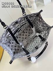 Louis Vuitton MM Onthego gray denim M59608 - 3