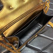 Valentino Garavani small Locò golden bag - 4