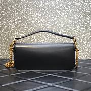 Valentino Garavani Locò yellow black bag - 4