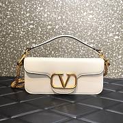 Valentino Garavani Locò large white bag - 1