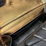 Valentino Garavani Locò golden large bag - 3