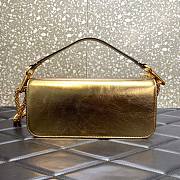 Valentino Garavani Locò golden large bag - 2