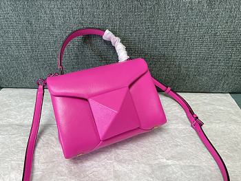 Valentino Garavani One Stud pink mini tote bag