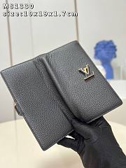 Louis Vuitton Vertical long black wallet  - 3