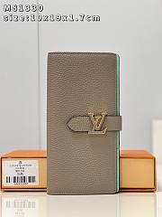 Louis Vuitton Vertical long gray wallet - 1