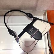 Prada White & Black Sidonie Shoulder Bag - 3