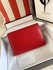 Gucci Dionysus Chain Red Wallet - 5