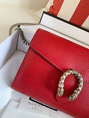 Gucci Dionysus Chain Red Wallet - 4