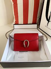 Gucci Dionysus Chain Red Wallet - 2