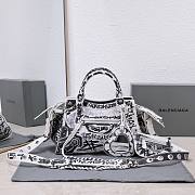 BALENCIAGA Neo Cagole City XS leather tote bag - 1