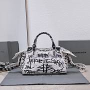 BALENCIAGA Neo Cagole City XS leather tote bag - 6