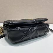 Prada System Nappa Patchwork Black Shoulder Bag  - 6