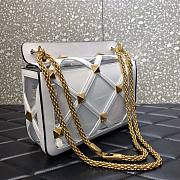 VALENTINO Garavani Stud white nylon bag - 2