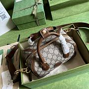 Gucci duffle brown bag with Interlocking G bag - 3