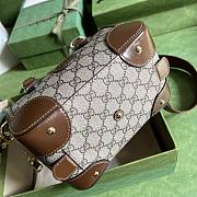 Gucci duffle brown bag with Interlocking G bag - 4