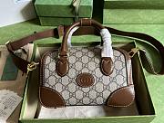 Gucci duffle brown bag with Interlocking G bag - 1