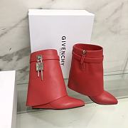 Givenchy Shark red short boots - 2