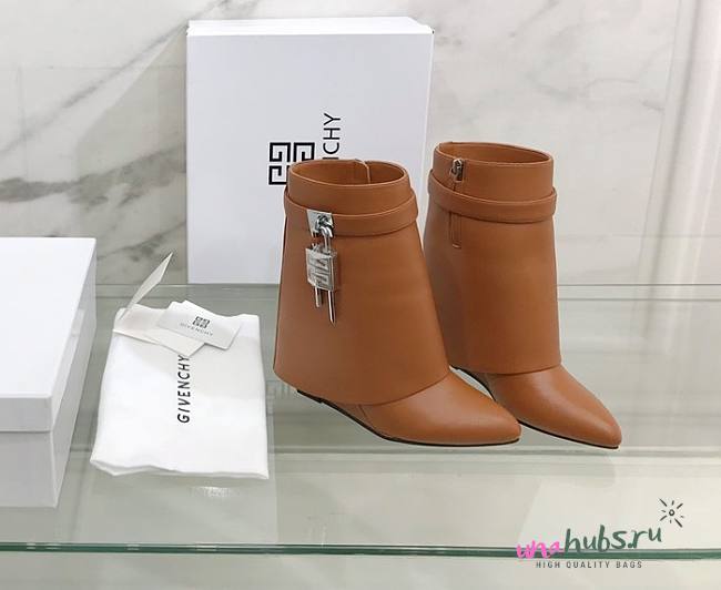 Givenchy Shark brown short boots - 1